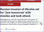 Il est 2h du matin, et la Russie n’a toujours pas envahi l’Ukraine